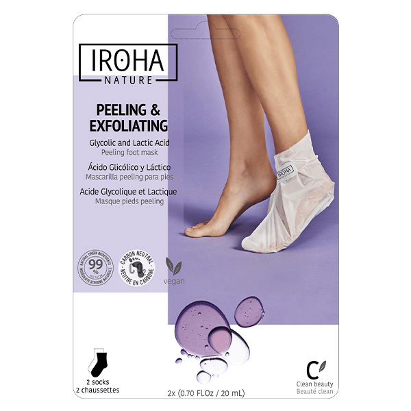Masque Corps Chaussette Exfoliante Lavande 2 unités