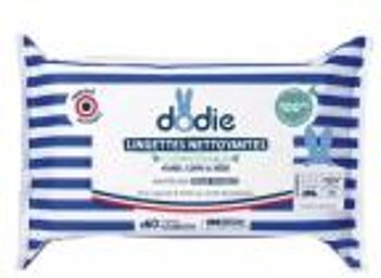 Lingettes Nettoyantes Compostables 60 Unités Grand Format - Paquet