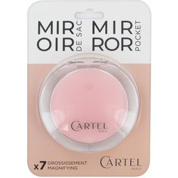 Vitry Miroir de Sac à Main Rond Rose 1 Unité