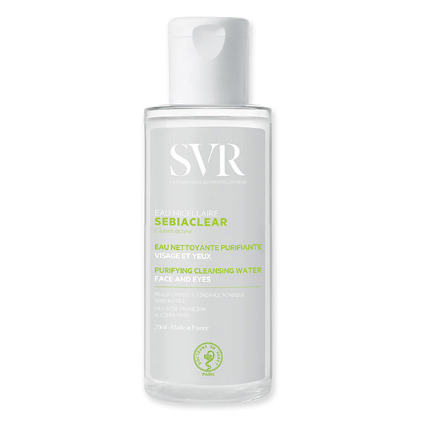 Sebiaclear Eau Micellaire Nettoyante et Démaquillante 75ml