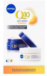 Q10 Coffret Routine Visage Soin de Jour et Soin de Nuit Energy - Coffret 2 produits