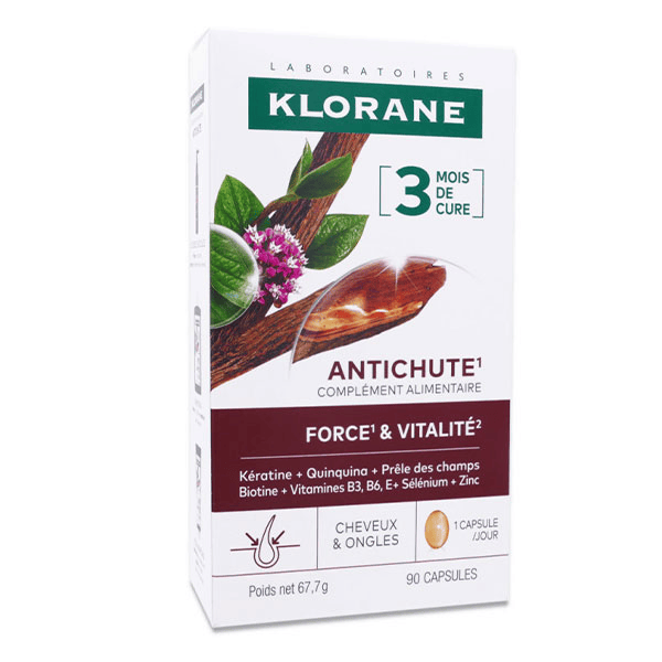 Antichute - Force et Vitalité Complément alimentaire 90 capsules