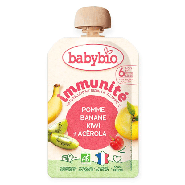 Pomme Banane Kiwi Acérola - Immunité - 100g