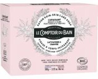 Savon Soin Visage Bio Apaisant Pour Les Peaux Sensibles et Réactives 100 g - Pain 100 g