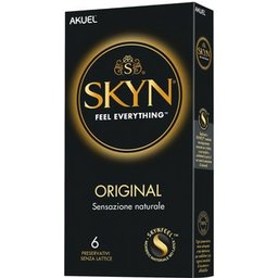 Akuel Skin Original Préservatifs Sans Latex 6uts