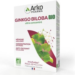 Arkofluide Ginkgo Biloba BIO 20 ampoules