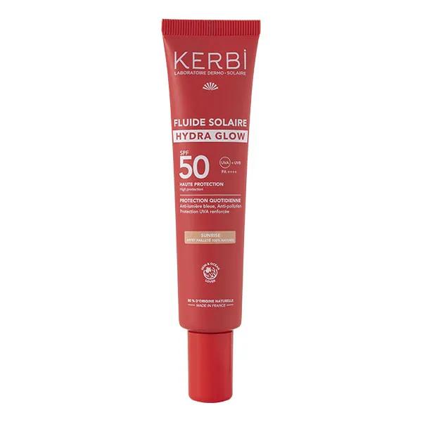 Fluide solaire Glow visage SPF50 40ml