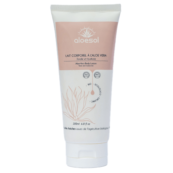Lait Corporel Tonifiant à l'Aloe Vera Bio 200ml