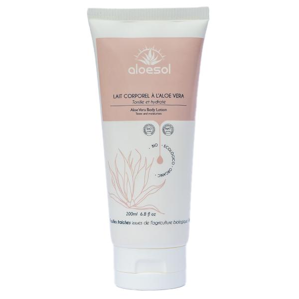 Lait Corporel Tonifiant à l'Aloe Vera Bio 200ml