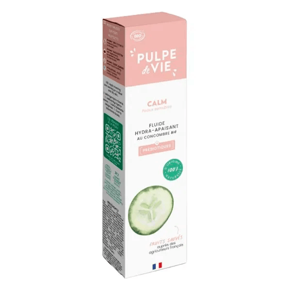 Calm Me Fluide Hydratant Apaisant avec Prébiotiques Bio 40ml