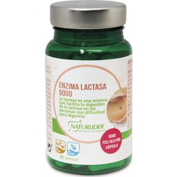 Enzima Lactasa 5000 Fcc 60 Capsules