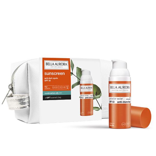 Trousse Crème Solaire Anti-taches FPS50 50ml