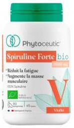 Spiruline Forte 1000 mg Bio 90 Unités - Pot 90 comprimés
