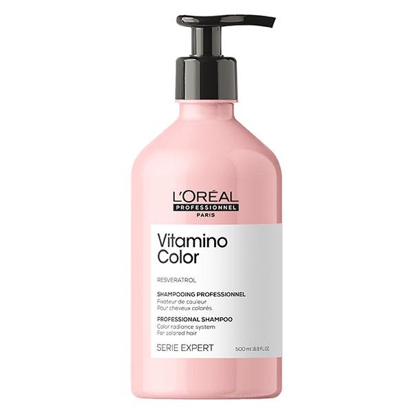 Serie Expert Vitamino Color Shampoing Fixateur de Couleur 500ml