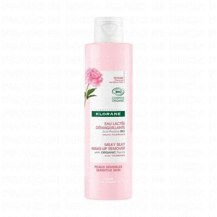 Eau lactée démaquillante pivoine bio 200ml