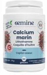 Calcium Marin 60 Gélules - Pot 60 gélules