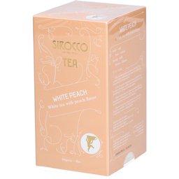 Thé blanc saveur pêche