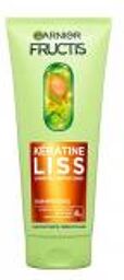 Fructis Kératine Liss Shampoing Cheveux Secs 200 ml - Tube