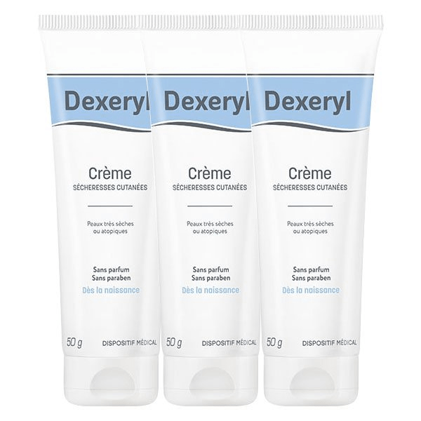 Crème Sécheresses Cutanées Lot de 3 x 50g
