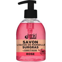 Savon Liquide de Marseille Rose Bio 300ml