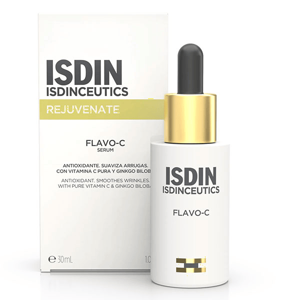 Isdinceutics Flavo-C Sérum Visage Antioxydant à la Vitamine C Pure 30ml
