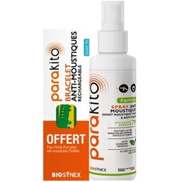 Kit Spray Moustiques Famille 75ml + Bracelet Junior