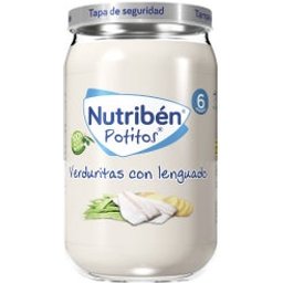 Nutriben Potito Verduritas Avec Sole 235Gr