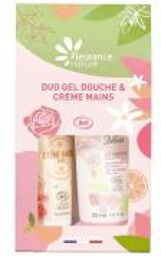 Crème Mains Rose Bio 30 Ml et Gel Douche Rose & Jasmin Bio 50 ML - Coffret