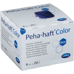Peha-Haft® Color Bleu 6 cm x 20 m