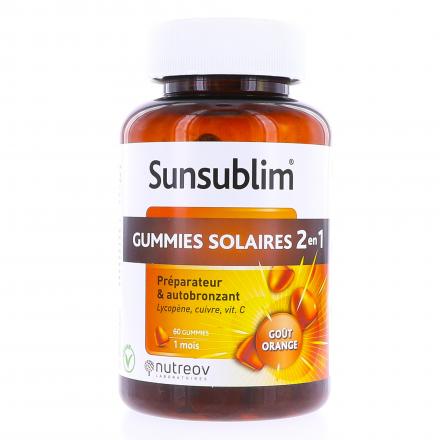 Sunsublim - Solaires 2en1 x60 Gummies
