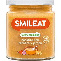 Tarrito Ecológico Cocidito con Ternera y Jamón 230g
