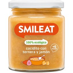 Tarrito Ecológico Cocidito con Ternera y Jamón 230g