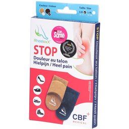 Stop Douleur au Talon S-M Noir