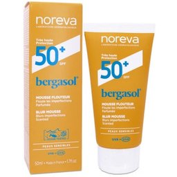Bergasol Mousse Flouteur Spf50 50ml