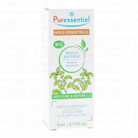 Huile essentielle basilic bio 5ml