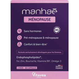 Manhaé Pré-Ménopause Ménopause 30 Capsules