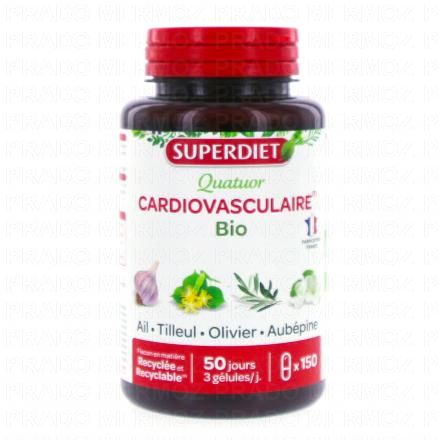 Quatuor Ail Cardiovasculaire Bio x150 Gélules