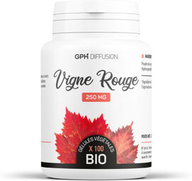 Vigne rouge feuille biologique 250 mg