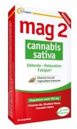 Cannabis Sativa 30 Comprimés - Boîte 30 comprimés