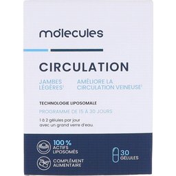 Molecules Circulation 30 Gélules