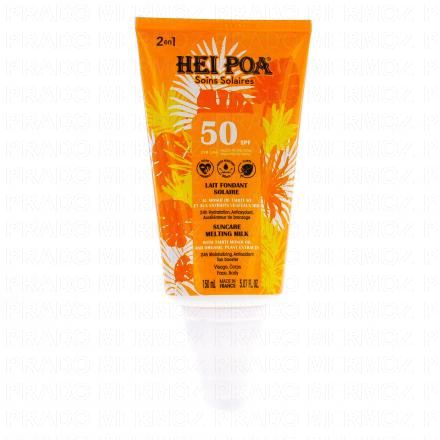 HEI POA Lait fondant solaire 50SPF Tube 150ml