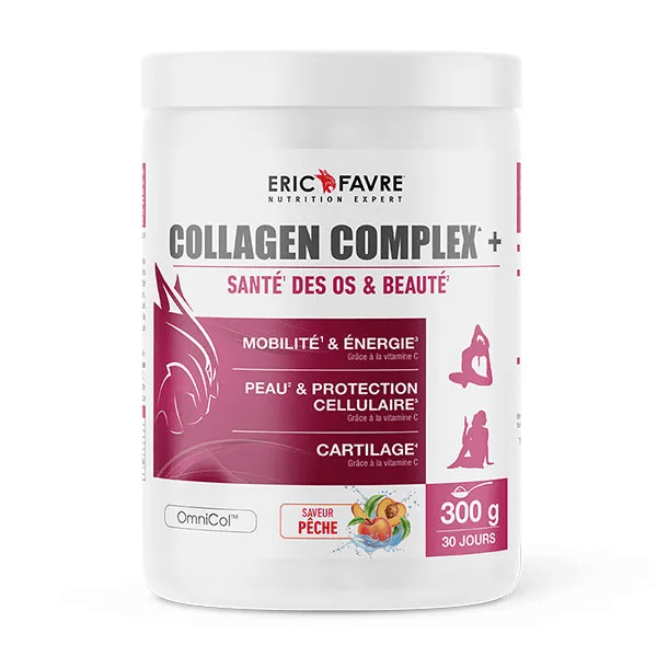Collagen complex pêche 300g