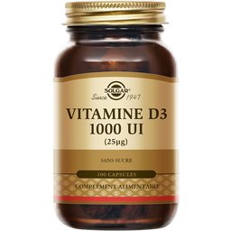 Vitamine D3 1000 UI - Défenses immunitaires - Immunité