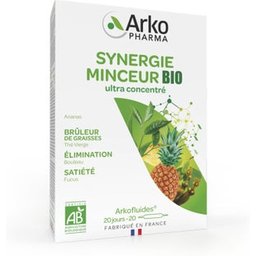Arkofluides Synergie Minceur BIO 20 ampoules x 10ml
