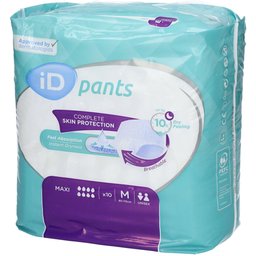 Pants Complete Skin Protection Maxi Medium 10 slips