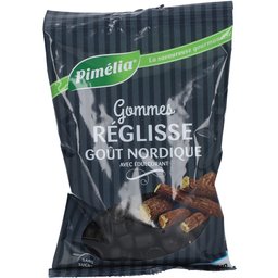 Pimélia Gommes Reglisse Goût Nordique Sans Sucre 100g