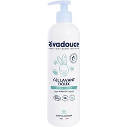 Gel doux lavant corps et cheveux certifié bio - Flacon pompe 500ml