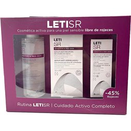 Leti Sr Coffret Antirougeurs Sérum + Crème + Eau Micellaire