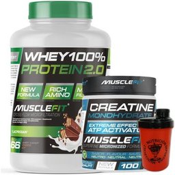 Pack Whey 100% Protein Chocokit + Creatina 300g + Shaker