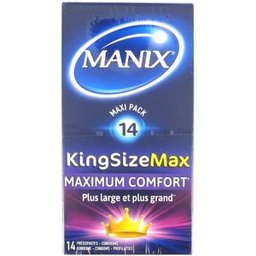Préservatifs Maxi Pack King Size Max 14unts